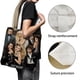 thumbnail image 3 of Gossip Girl Bolso de tela con estampado de lienzo para mujer, bolsa de compras reutilizable y estética, con cremallera interior, regalo para mujer,40*45cm., 3 of 6