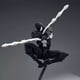 thumbnail image 4 of Figura de acción de Spider-Man traje negro, 6 pulgadas, modelo articulado en caja, 4 of 7