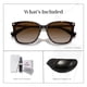 thumbnail image 2 of Lentes de Sol Ralph Lauren RA5293 50033B Havana Oscuro Brillante, 2 of 5