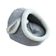 thumbnail image 2 of Cama Para Gatos Casa Cueva Carpas Manta Suave Camas Para Mascotas Para Perros Accesorios Para Cachorros M Conejo Gris, 2 of 5