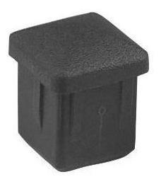 Regaton Interior Cuadrado 25X25Mm Negro Bolsa 100 Un Dvp