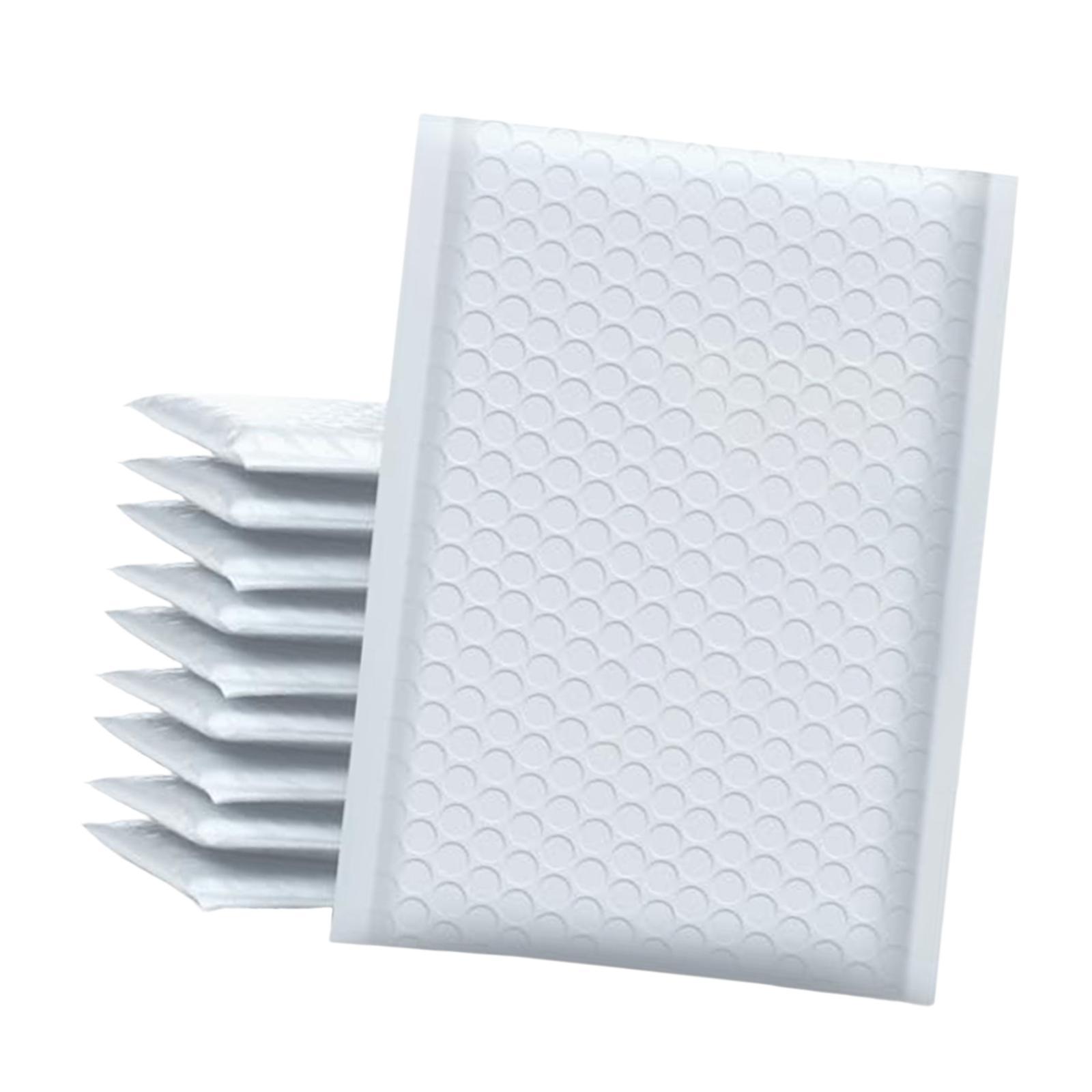 Ioensy - 50 Sobres De Burbujas Para Correo, 6 Pulgadas X 10,5 Pulgadas, Sobres De Envío Autosellantes Portátiles, Color Blanco