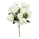 thumbnail image 4 of 10 cabezas de camelia artificial rosa para mesa de boda decoración blanca, 4 of 5