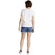 thumbnail image 3 of Camiseta Tommy Hilfiger para mujer, corte regular, logotipo bordado, 3 of 3