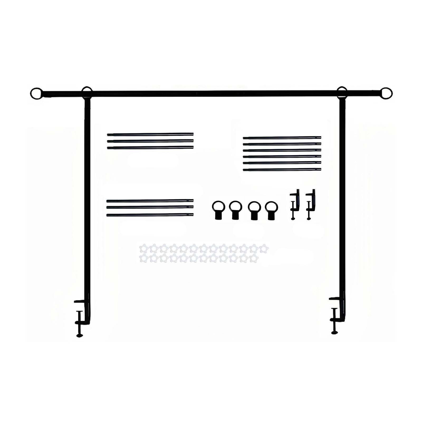 Magideal - Arco De Mesa Ajustable Con Marco De Arco Para Mesa, Soporte Para Globos, Soporte Para Telón De Fondo, Construcción De Hierro, Decoración Multiusos, Ad