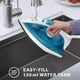 thumbnail image 2 of Plancha de vapor Sunbeam Compact con suela antiadherente de 1200 W, 2 of 3