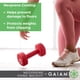 thumbnail image 4 of Mancuerna Gaiam con revestimiento de neopreno de 1,4 kg, color morado, para gimnasio en casa, 4 of 7