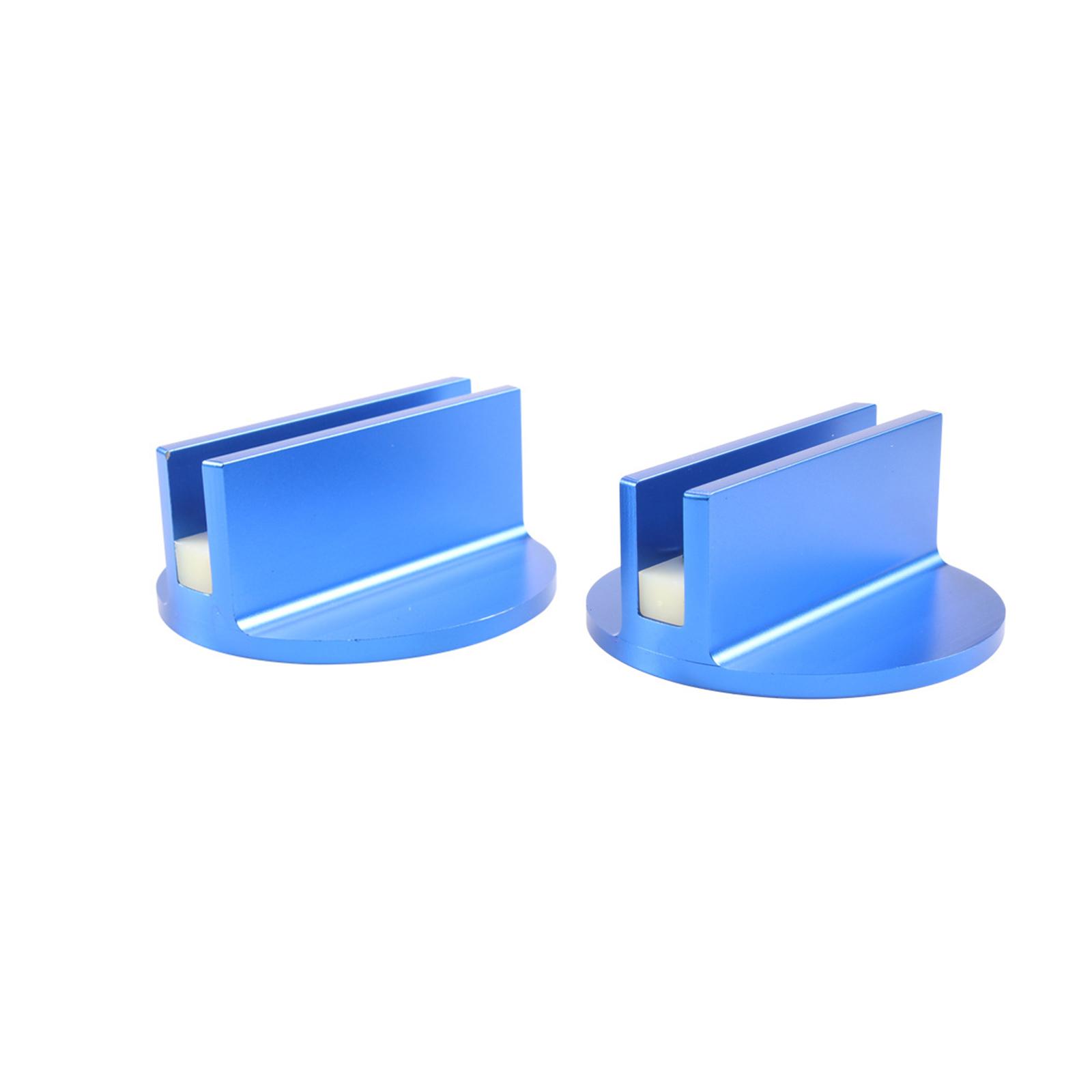 Magideal - Adaptador Genérico De Almohadilla De Gato Con Ranura Grande, Fácil De Usar, Protector De Riel De Marco Lateral De Soldadura Resistente Para Automóvil 2 Piezas