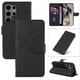 thumbnail image 1 of Funda tipo cartera con tapa para Samsung Galaxy S25 Ultra con tarjetero, soporte y cubierta magnética Negro, 1 of 6