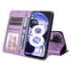 thumbnail image 5 of Funda tipo cartera FOXDOCK para Realme 8 Pro , diseño girasol en relieve, cuero PU, cierre magnético, soporte y tarjetero, 5 of 5
