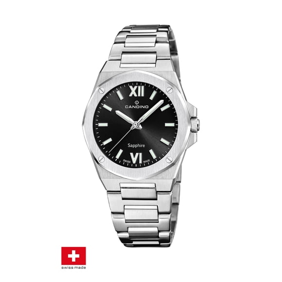 Reloj C4775/5 Candino Swiss Negro Mujer Newness