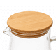 thumbnail image 5 of Jarra de Vidrio 1 Litro con Tapa de Bambú y Medidor Graduado | Resistente al Calor | 1000 ml, 5 of 6