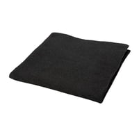 Ioensy - Manta Ignífuga, Portátil, Negra, Para Acampar, Para Fogatas, Para Picnic, Senderismo, Patio, 60,9 Cm