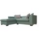 thumbnail image 2 of Seccional Valencia Chenille Tipo Lino Verde 3 Cuerpos, 2 of 4