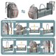 thumbnail image 5 of Mochila ISMGN Bolsa para Pañales Grande Multifuncional Gris, 5 of 7