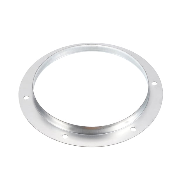 Uxcell 8" Conector de Conducto Brida Recta Placa de Montaje de Conducto para Calefacción Refrigeración Ventilación HVAC Acero