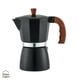 thumbnail image 2 of Cafetera Moka Italiana Aluminio 6 Pocillos 300 ml Home Logics 1 un, 2 of 6