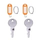 thumbnail image 3 of Llave compatible con cerradura de gabinete Generac 0G6624 0G66240 (paquete de 2), 3 of 5