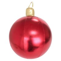 Bothyi - Gran Balón Inflable Navideño, Globo Inflable Para Bodas, Patio Exterior, Rojo