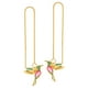 thumbnail image 2 of Pendientes Colgantes Largos Colgante De Pájaro único Para Mujeres Y Niñas Festival De Cumpleaños Estilo B, 2 of 5