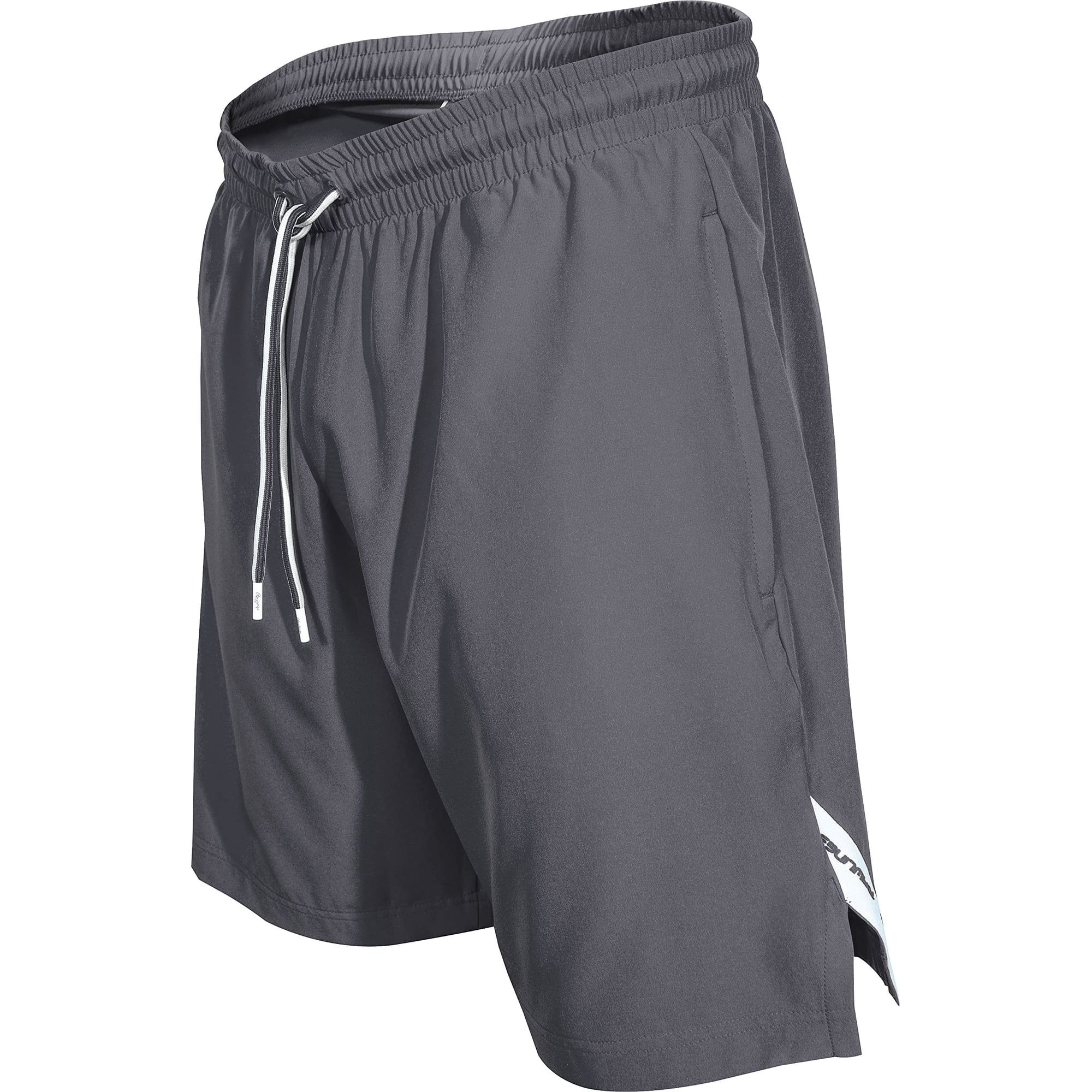 Pantalones Cortos De Entrenamiento Rawlings Colorsync Para Hombre, Color Gris, Talla L