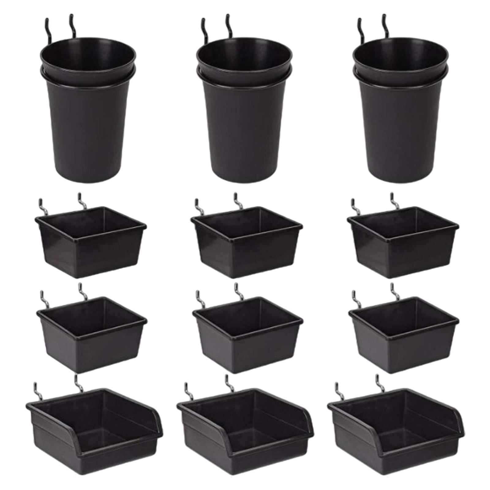 Magideal - Organizar Accesorios De Ferretería Contenedores Y Tazas De Tablero Perforado Herramienta De Bricolaje Y Organizador De Piezas De Artículos Organizar K