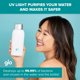thumbnail image 3 of Botella glo UV Inteligente de Acero Inoxidable 400 ml Libre de BPA, 3 of 7
