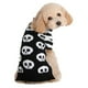 thumbnail image 1 of Suéter de Halloween para mascotas, ropa para perros y gatos con mangas a rayas y calaveras., 1 of 6
