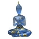 thumbnail image 2 of Estatua De Buda Tailandés Sentado, Figura De Resina, Escultura Coleccionable De Oración De Yoga, 2 of 2