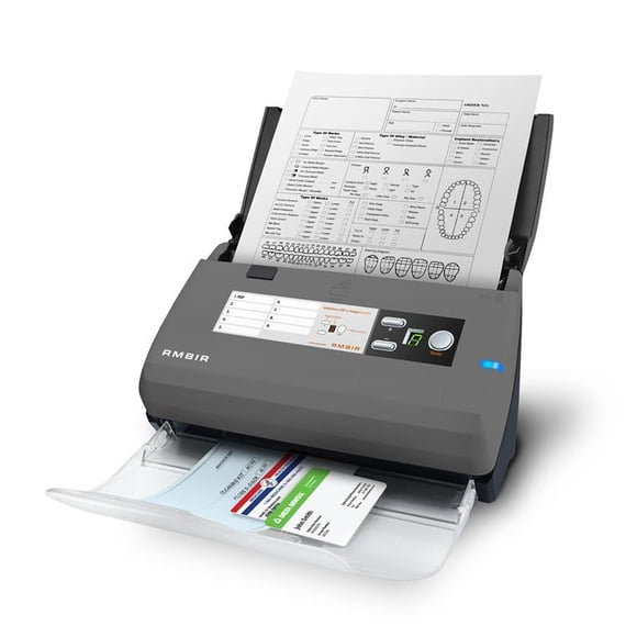 Escáner Ambir ImageScan Pro 820ix-BCS, 20 ppm, ADF para Windows