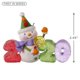thumbnail image 5 of Adorno navideño Hallmark Sweet Decade Candy Snowman 2020, 5 of 6