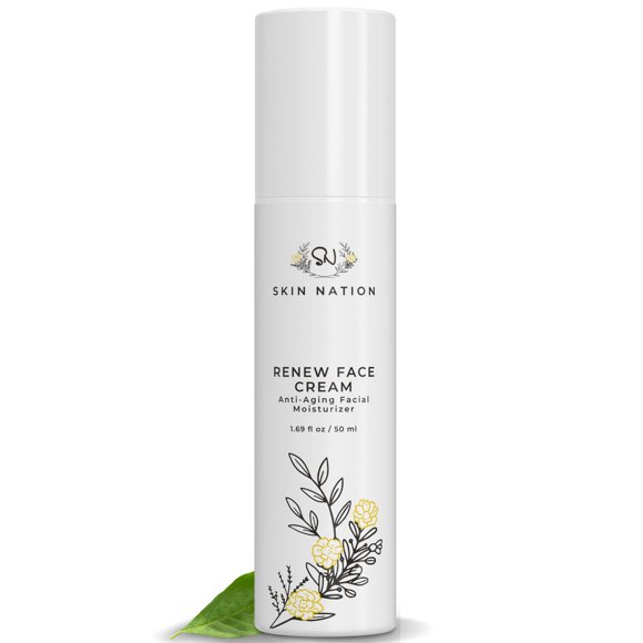 Crema facial Skin Nation 50 ml con péptidos y ácido hialurónico