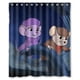 thumbnail image 1 of Cortina de ducha de The Rescuers Down Under, juego de cortinas de baño con ganchos, tamaño 60 x 72 pulgadas, 1 of 3
