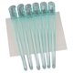 thumbnail image 3 of 10Pcs Peluquería Salon Seccionamiento Clips Abrazaderas Peinado Cabello Grip Cyan, 3 of 5