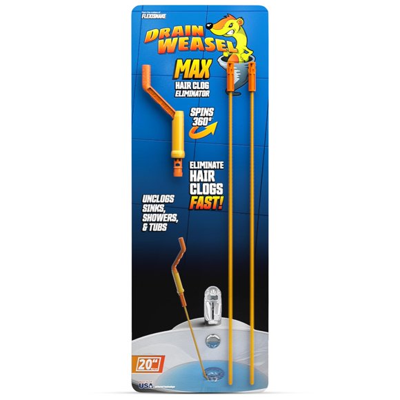 Herramienta para eliminar obstrucciones y desagües FlexiSnake Drain Weasel MAX