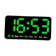 thumbnail image 4 of Reloj Digital De Escritorio Regulable LED Despertador De Escritorio Para Dormitorio Adulto Oficina Verde, 4 of 5