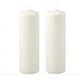 thumbnail image 1 of Pack   2  Velas  Blancos De 15x5 Cm, 1 of 2
