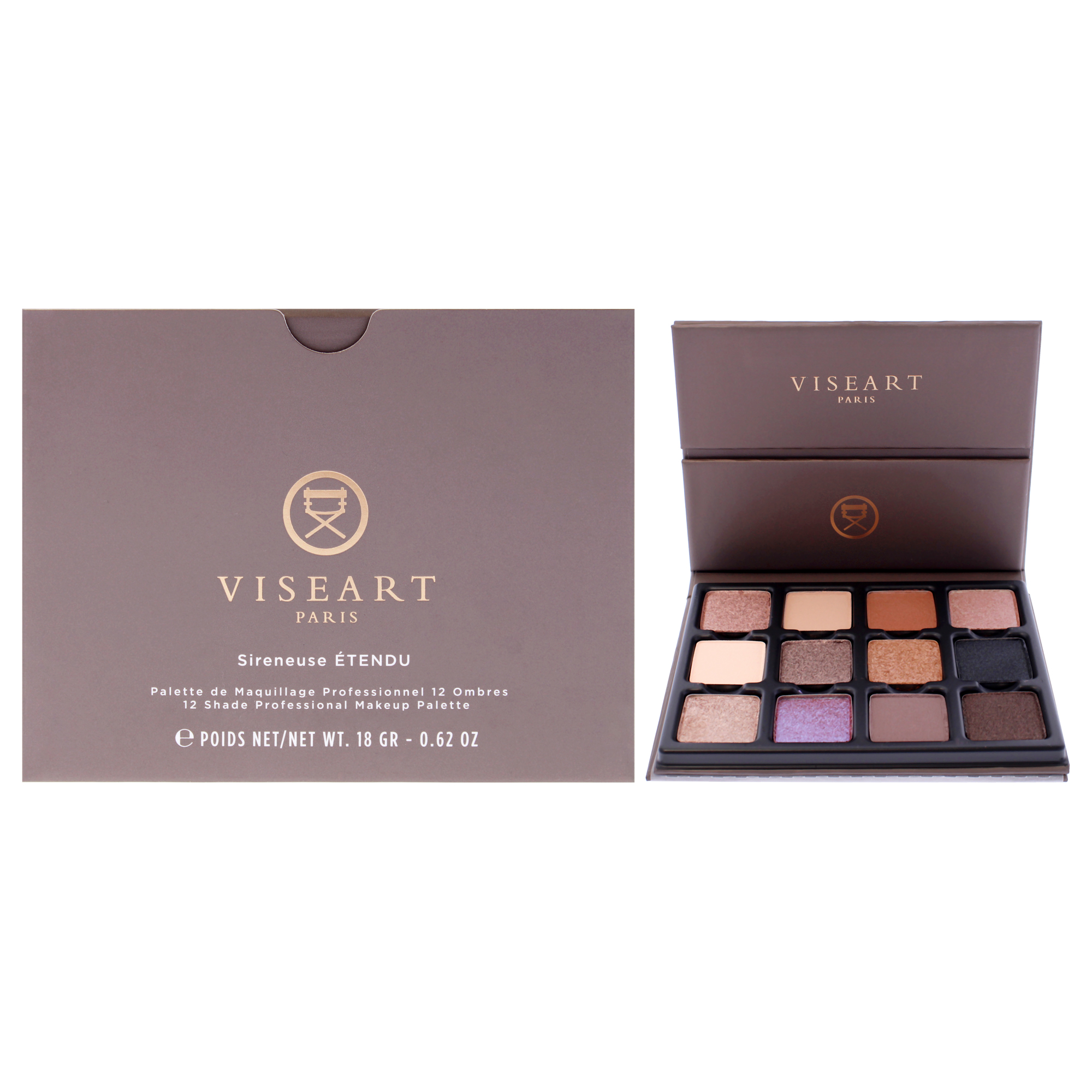 Paleta De Sombras De Ojos Viseart Paris Sireneuse 18 Ml Mujer