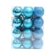 thumbnail image 5 of 24 Piezas Bolas De Navidad Adornos Colgantes Para Festivales Celebración Del Porche Azul, 5 of 5