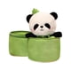 thumbnail image 5 of Panda De Peluche Animal De Peluche Decoración De La Sala De Estar Para Adultos Niños Niños Niñas Con Bambú, 5 of 5