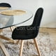 thumbnail image 3 of Comedor MesaWarwick 120cms + 4 sillas Capitonne Velvet Negro, 3 of 3