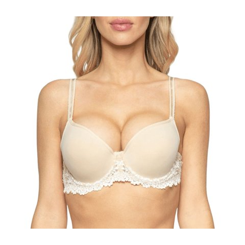 Lady Genny - Sostén Microfibra Encaje Copa C