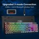 thumbnail image 3 of Teclado mecánico para juegos Redragon Typewriter K710W Black, 3 of 7