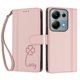 thumbnail image 3 of Funda Cartera Trébol para Xiaomi Poco M6 Pro 4G con Ranuras Tarjetas y Carga Inalámbrica Rosa, 3 of 6