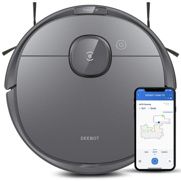 Robot aspirador y trapeador ECOVACS Deebot T8