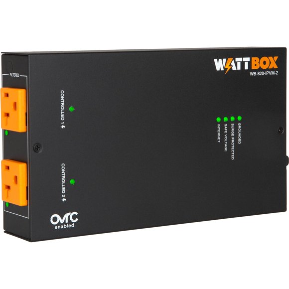 Acondicionador de Energía WattBox WB-820-IPVM-2 20A 2 Salidas IP