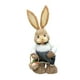 thumbnail image 5 of Estatuilla De Conejito De Pascua De Paja, Decoración De Pascua De Dibujos Animados Para Patio, Escritorio, Dormitorio, Estilo E, 5 of 5