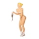 thumbnail image 4 of 1:64 Figura Mujer Personaje Mu?eca Paisaje Tren Ferrocarril Modelo Decoración Estilo B, 4 of 5