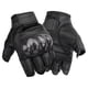 thumbnail image 4 of Guantes De Moto Medio Dedo Cuero De PU Ajuste Para Entrenamiento De Moto De Cross Verano M, 4 of 5