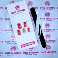 One Minute - Uñas Gel Semicuradas Diseño 132